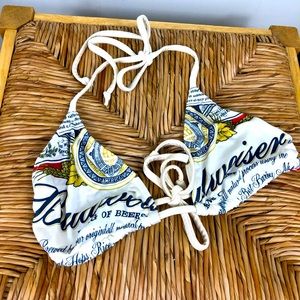 Vintage Budweiser Bikini Sz S